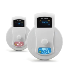 Cardiotocographe / Moniteur foetal gémellaire Edan FTS-6 Mobile avec tablette + VCT