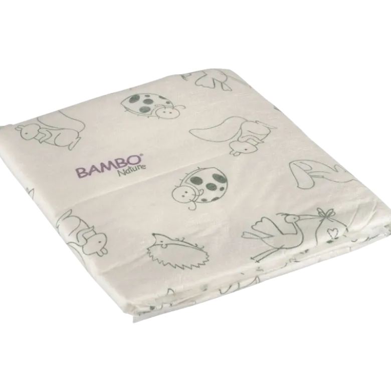Carrés à langer Bambo Nature (sachet de 10)