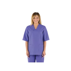 Casaque unisexe en coton Gima (bleu indigo)