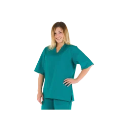 Casaque unisexe en coton Gima (vert)