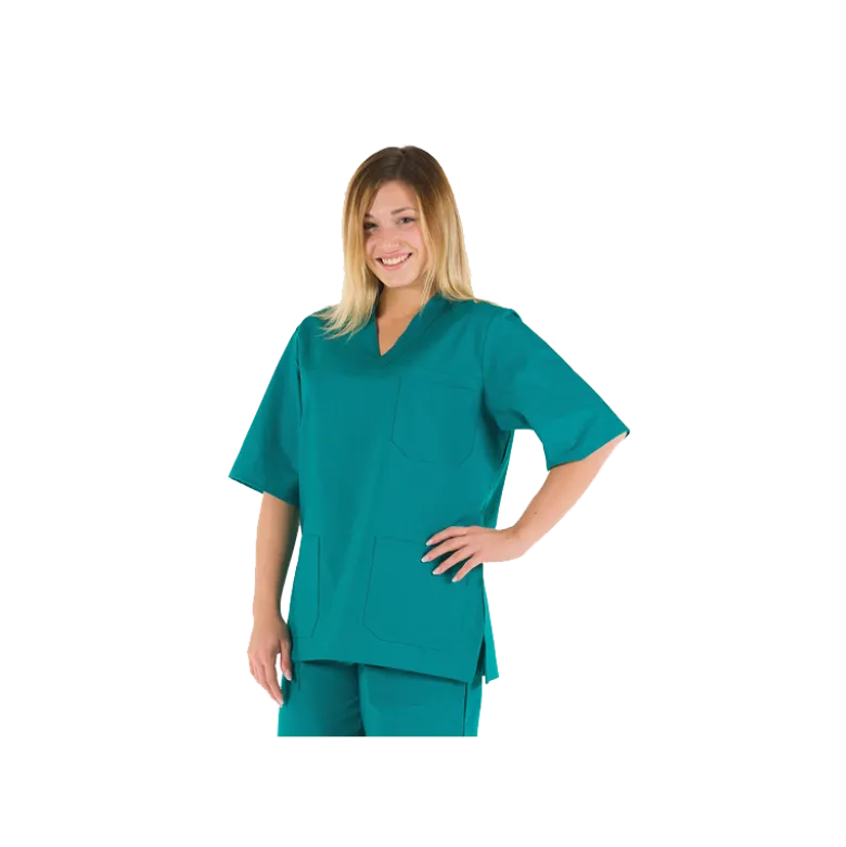Casaque unisexe en coton Gima (vert)