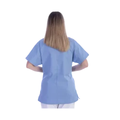 Casaque unisexe en coton/polyester Gima (bleu)