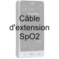 Câble d'extension SpO2 pour moniteur multiparamètre EDAN iM3S
