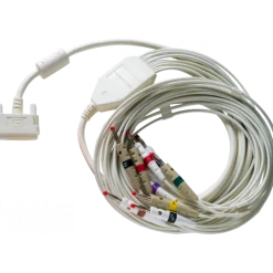 Câble patient à fiches banane pour ECG Cardioline