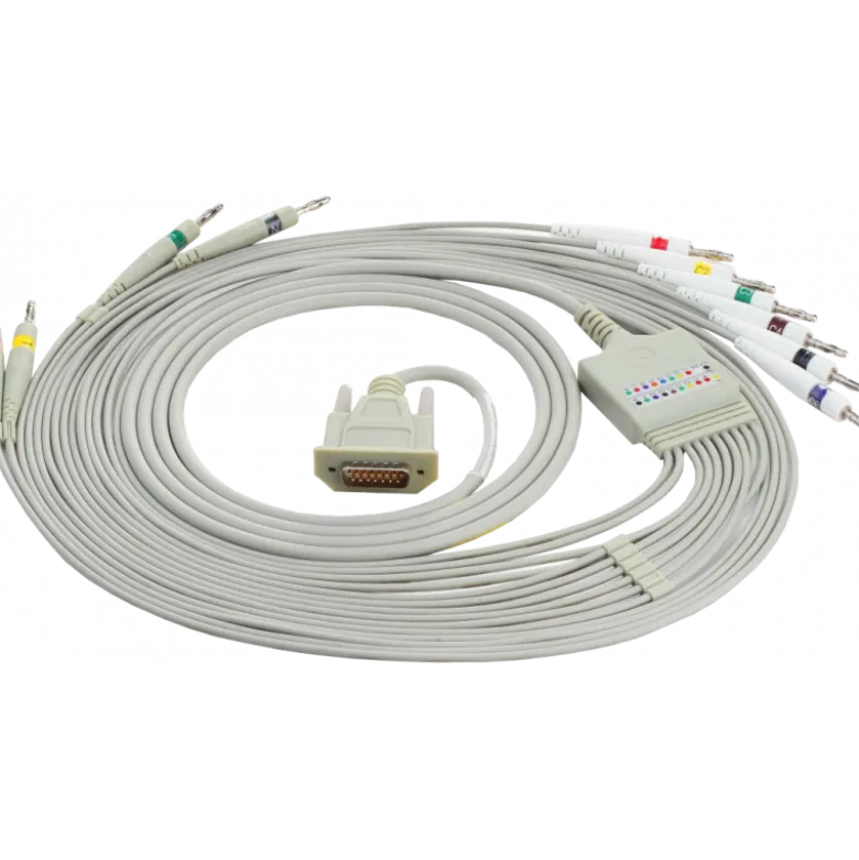 Câble patient à pression pour ECG Edan SE-1202 et ISE-1210
