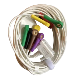 Câble patients boutons pression pour ECG Cardioline