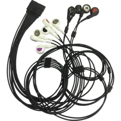 Câble patient type pression pour ECG Schiller MS12 USB et FT-1