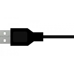 Câble USB pour connexion du Glucomètre Acon au moniteur Gima PC-300