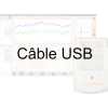 Câble USB pour Walk400h et ClickHolter NG