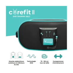 Ceinture de musculation abdominale et dorsale Beurer Corefit 2