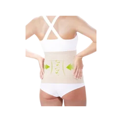 Ceinture gainante anti-douleurs dorsales Lanaform Arnicaps beige