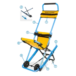 Chaise d'évacuation Evac+Chair