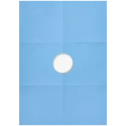 Champs de soins stériles Eurodrape fenestrés non adhésifs (boite de 25)