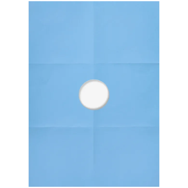 Champs de soins stériles Eurodrape fenestrés non adhésifs (boite de 25)