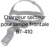 Chargeur secteur pour lampe frontale BT-410