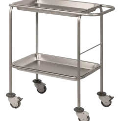 Chariot de soins Hidemar 2 plateaux H17