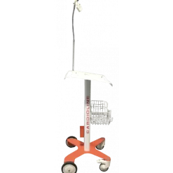 Chariot de transport avec bras pour ECG Cardioline 100S/L/+