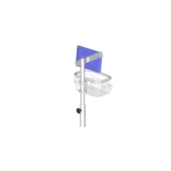 Chariot de transport pour tablette numérique pour système Cardioline Touchecg