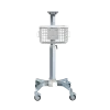 Chariot à roulettes pour moniteur patient Gima Vital Pro et PC-3000