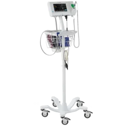 Chariot à roulettes pour moniteur patient multiparamétrique Welch Allyn CSM 7100