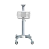 Chariot à roulettes pour moniteur patient UP7000, K12 et K15