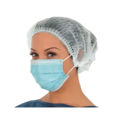 Charlottes à clip non tissées blanches (sachet de 100)