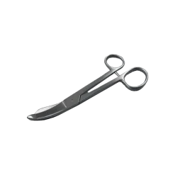 Cisaille à plâtre Brun dentelée en inox - 23 cm