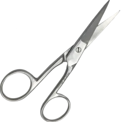 Ciseaux coupe-ongles droits en inox - 10 cm