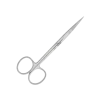Ciseaux iridectomie droits en inox - 11,5 cm