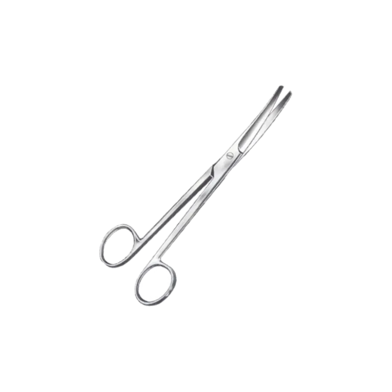 Ciseaux Mayo courbes en inox (qualité bloc) - 15 cm