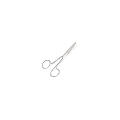 Ciseaux mousses droits en inox (qualité bloc) - 14 cm