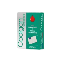 Compresse hémostatique stérile Coalgan (boite de 5)