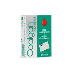 Compresse hémostatique stérile Coalgan (boite de 5)