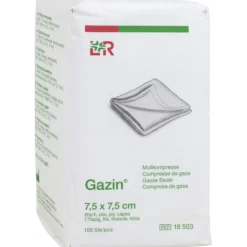 Compresses de gaze tissées non stériles LR Gazin - 17 fils (sachet de 100)