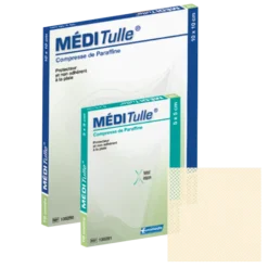 Compresses grasses stériles Euromedis Meditulle (boite de 10)