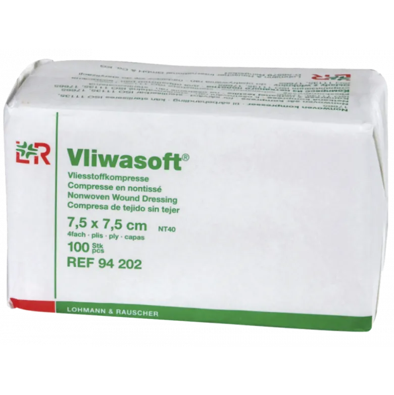 Compresses non tissées non stériles LR Vliwasoft