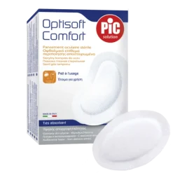Compresses oculaires stériles Optisoft - 9.5 x 6.5 cm (boite de 10)