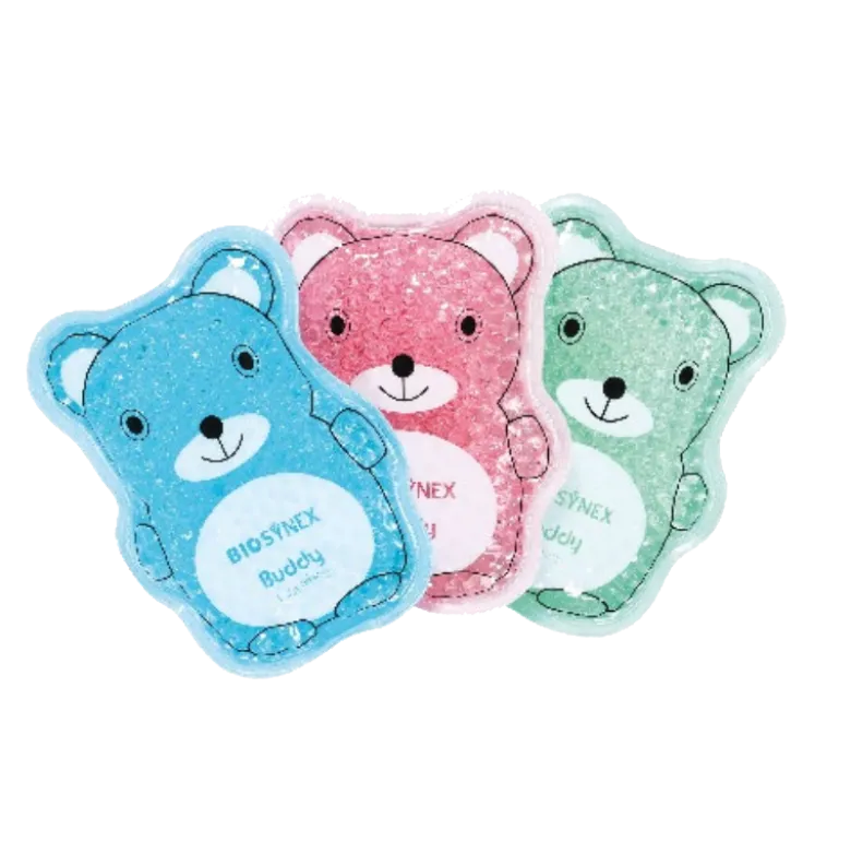 Compresse thermique en gel microbilles multi-zones Biosynex - Spécial enfants