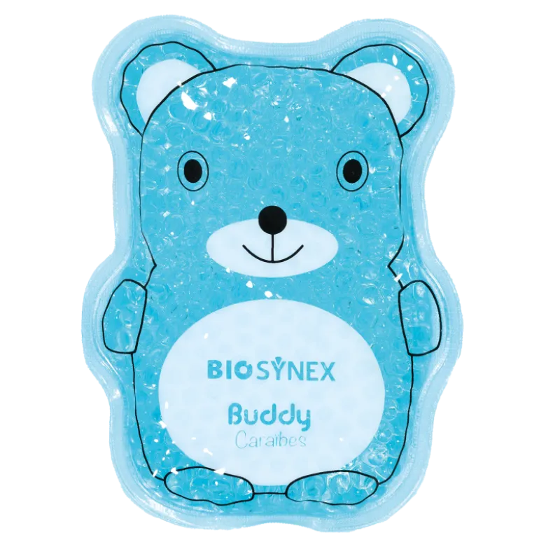 Compresse thermique en gel microbilles multi-zones Biosynex - Spécial enfants