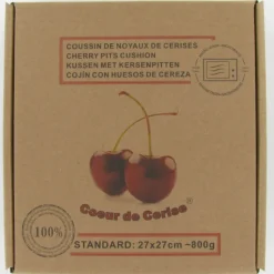 Compresse thermothérapie aux noyaux de cerises - carré