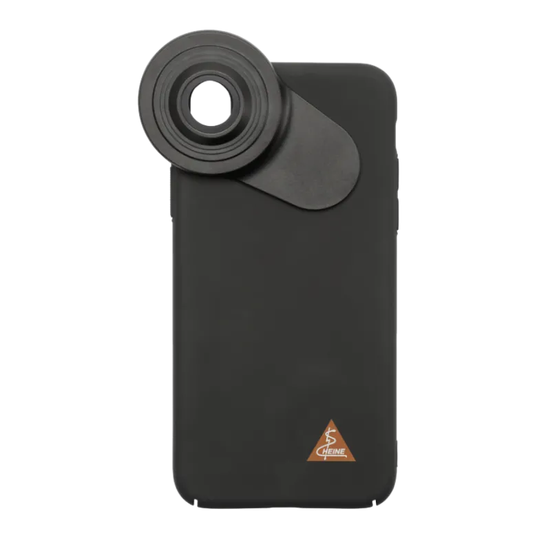 Coque d'adaptation pour smartphone Apple pour dermatoscope Heine Delta 30 et DeltaOne