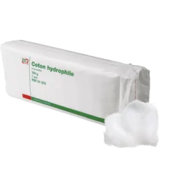 Coton hydrophile en accordéon non stérile (sachet de 100g)