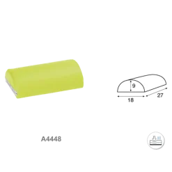 Coussin demi-cylindre petit format court Ecopostural A4448