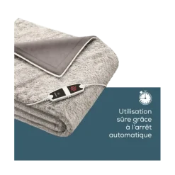 Couverture chauffante Beurer HD1520 XXL Cosy Taupe