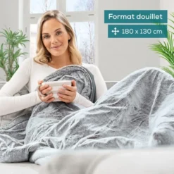 Couverture chauffante Beurer HD 75 Nordic Grey - Green Planet