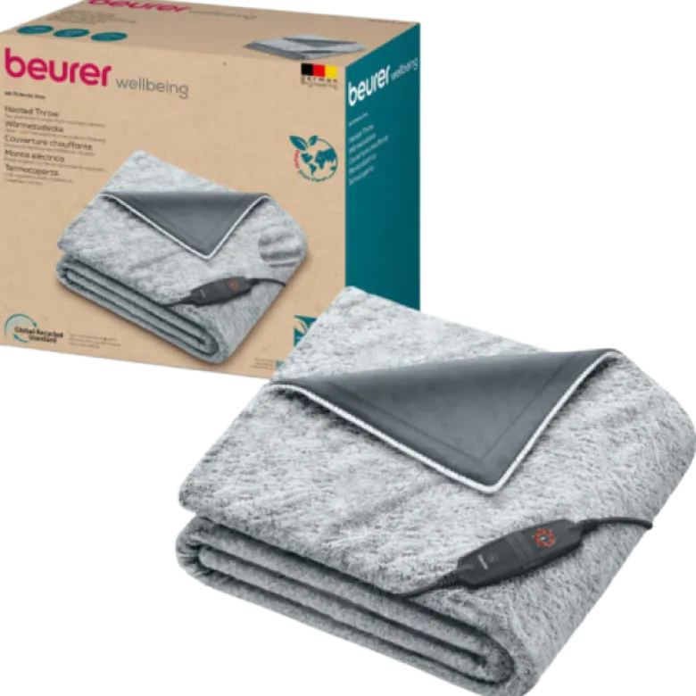 Couverture chauffante Beurer HD 75 Nordic Grey - Green Planet