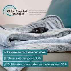 Couverture chauffante Beurer HD 75 Nordic Grey - Green Planet