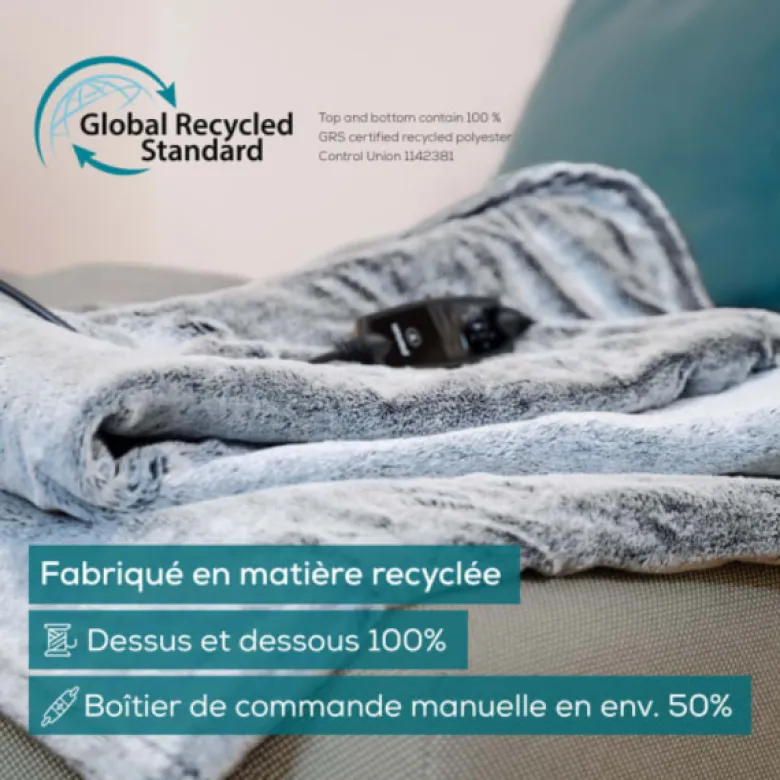 Couverture chauffante Beurer HD 75 Nordic Grey - Green Planet