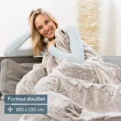 Couverture chauffante Beurer HD 75 Nordic Taupe