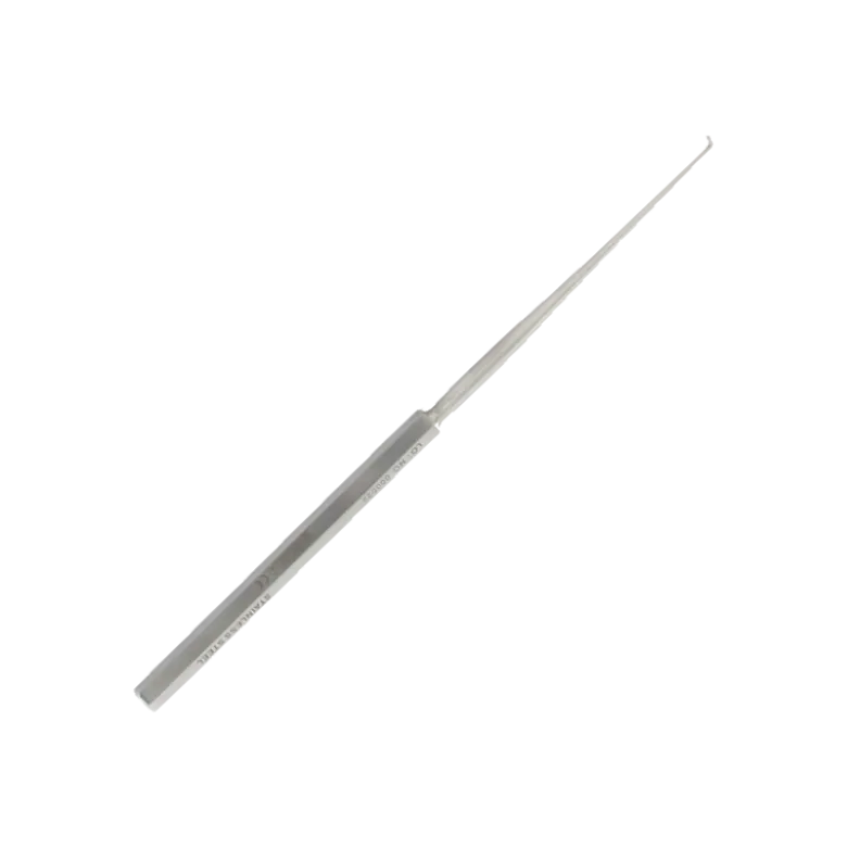 Crochet de Lucae en inox (14 cm)